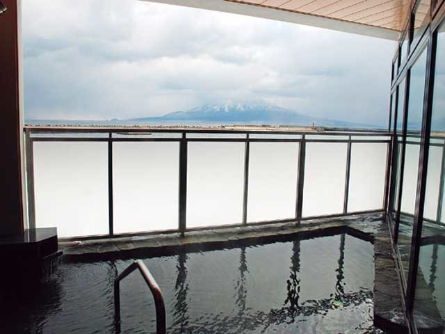 【礼文島観光スポット】礼文島温泉 うすゆきの湯