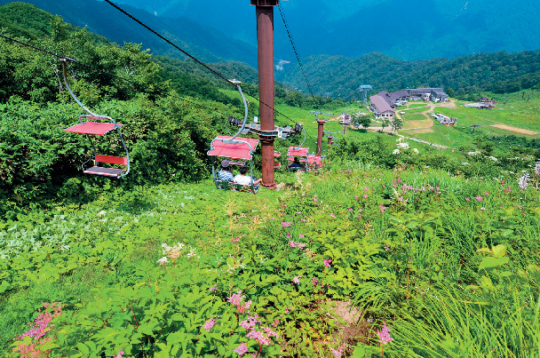 【谷川岳ハイキング×谷川岳コース】4 天神峠ペアリフト