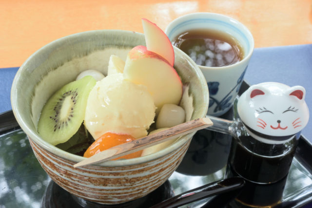 【伊香保の人気カフェ】石段街下の通り沿いにある甘味処「茶屋たまき」