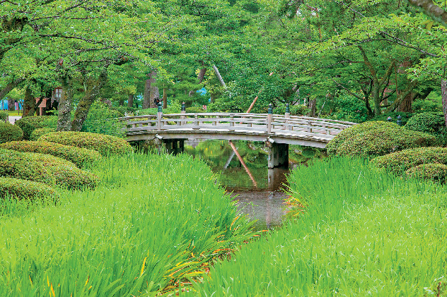 【兼六園×見どころ】⑤曲水・花見橋