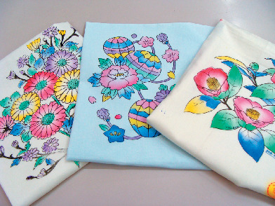 加賀友禅型染め体験