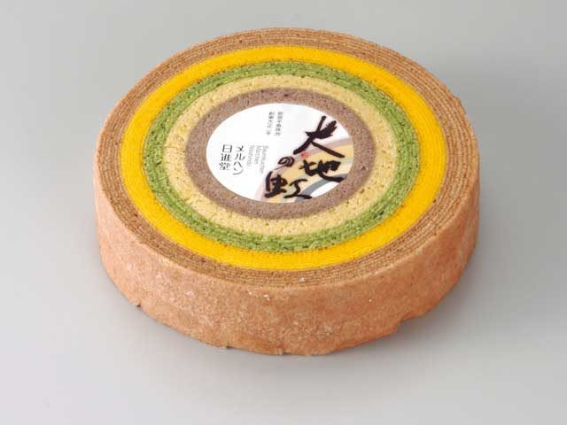 メルヘン日進堂の能登の里山大地の虹