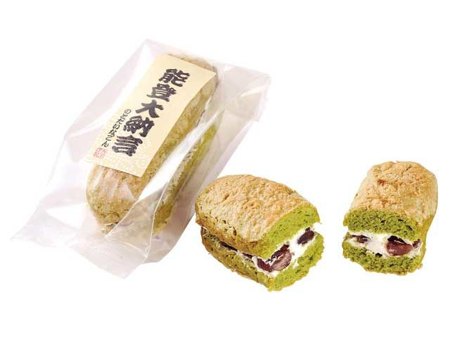 シュークルグラスの能登大納言サンド