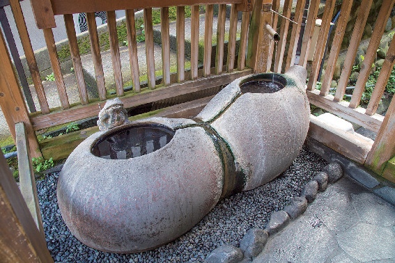 【四万温泉×観光】4.塩之湯飲泉所に立ち寄り