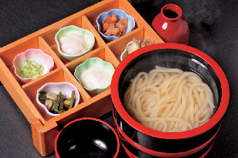 【四万温泉×観光】3.積善館でランチ&記念撮影