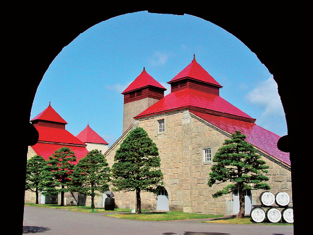 乾燥棟(キルン塔)