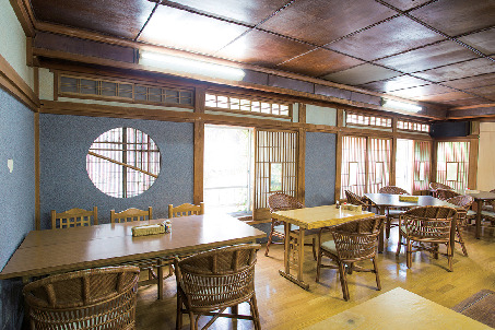 【四万温泉×観光】3.積善館でランチ&記念撮影