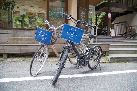 レンタサイクル「四万チャリ」