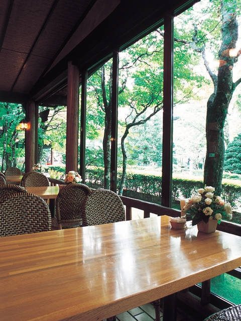 軽井沢万平ホテル カフェテラス