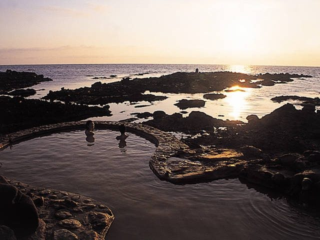 黄金崎不老ふ死温泉