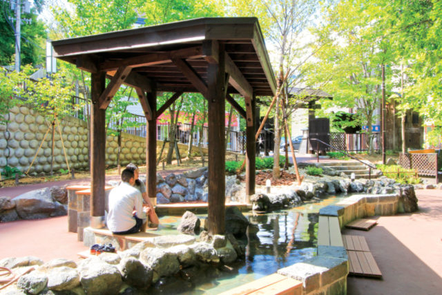 定山源泉公園