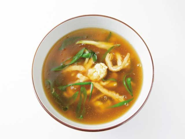 「たぬき」「衣笠丼」って?