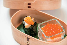 往路はランチコース