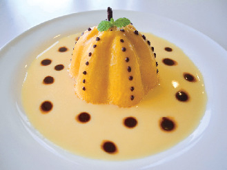 展示にちなんだオリジナルメニューを!