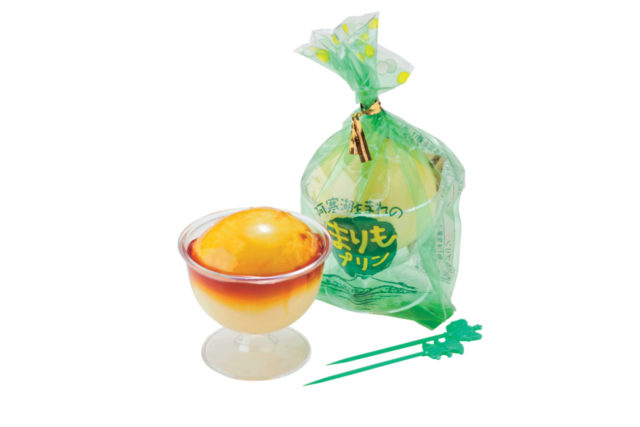 温泉街で買えるマリモみやげ