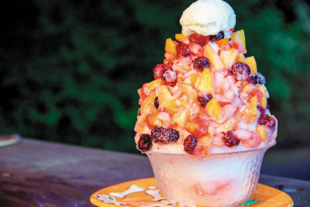 まるで南国!トロピカルな一杯♪「日光パークロッジ 東武駅前」