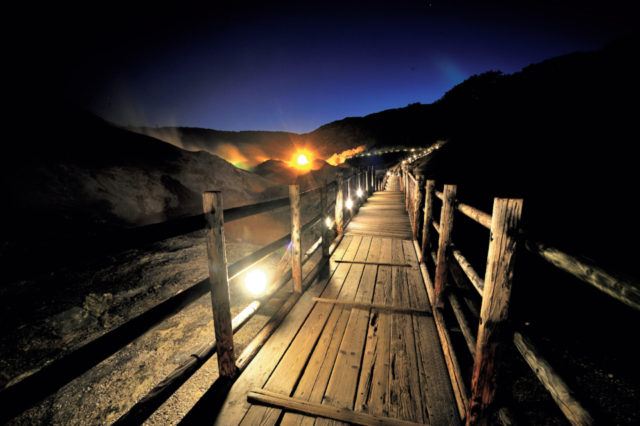 【登別温泉街×イベント】鬼火の路