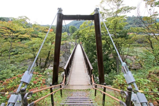 【諏訪峡ハイキング×諏訪峡コース】4 笹笛橋
