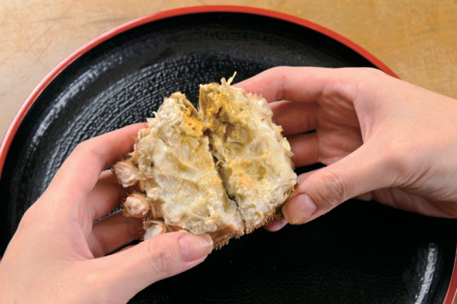 最後までおいしく!毛ガニの食べかた