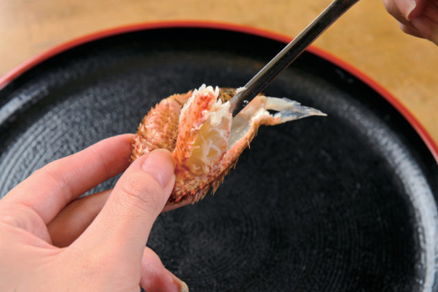 最後までおいしく!毛ガニの食べかた