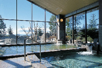 2種類の源泉がある温泉「粕川温泉元気ランド」