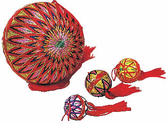 【伊香保のお土産2】諸国民芸てんてまり