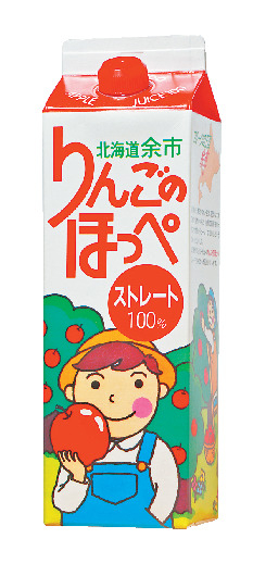 【北海道のグルメ土産×農産品】JAよいちのりんごのほっぺ1000ml 432円