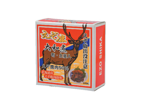【北海道のグルメ土産×肉製品】北都のえぞ鹿肉 大和煮80g 756円