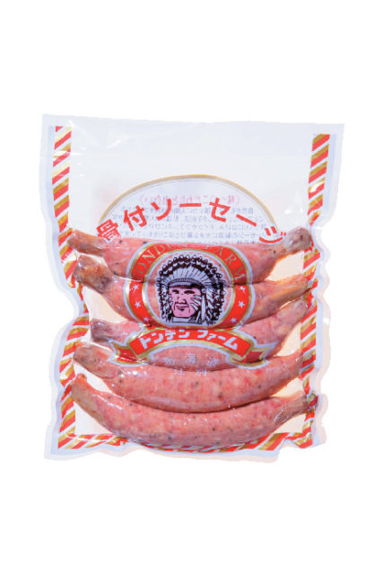 【北海道のグルメ土産×肉製品】トンデンファームの骨付ソーセージ400g 1080円