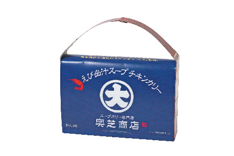 【北海道のグルメ土産×レトルト&インスタント】奥芝商店のえび出汁スープチキンカリー300g 798円