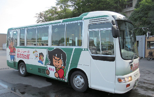 【青森タウン×移動手段】主要スポットをまわる「ねぶたん号」