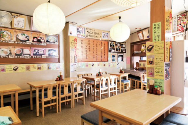 【西の河原通り】栄屋うどん