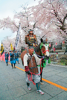 '18 4/8開催 城下町小幡さくら祭り武者行列