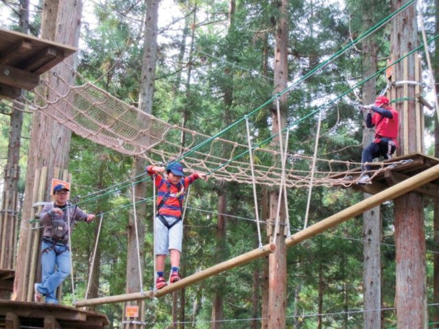 【群馬・神流町&上野村×観光3】空中アスレチックを制覇!「フォレストアドベンチャー・上野」