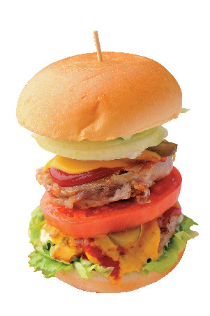 【遠刈田温泉のランチ&みやげスポット】ジューシーなもち豚バーガー「ZAO BOO」