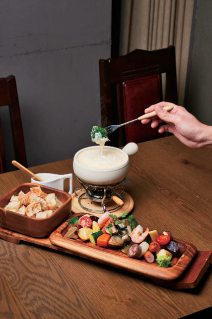 【必食】Mero.特製チーズフォンデュ旬の具材セット 1814円