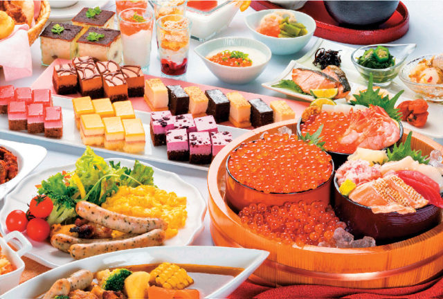 【2泊3日の北海道旅行モデルコース】2日目: 7:30 ホテル「ベッセルイン札幌中島公園」の朝食ビュッフェ