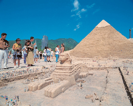 世界遺産 スフィンクス(エジプトゾーン)