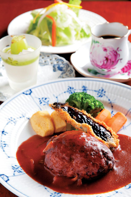 とちぎ和牛大田原産ハンバーグランチ 2310円