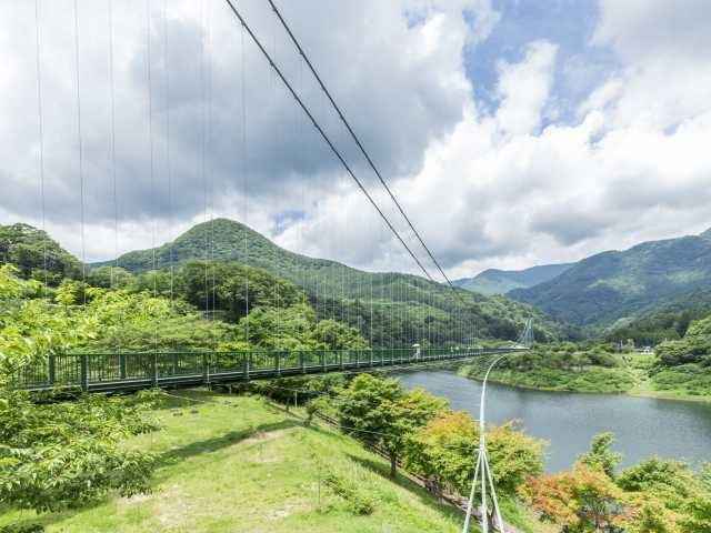 ①もみじ谷大吊橋