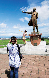 さっぽろ羊ヶ丘展望台の写真撮影ポイント