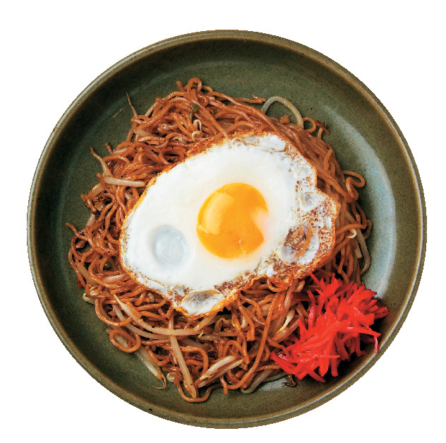 【石巻×食事処&カフェ】二度蒸しした麺で味わうご当地焼きそば「藤や食堂」