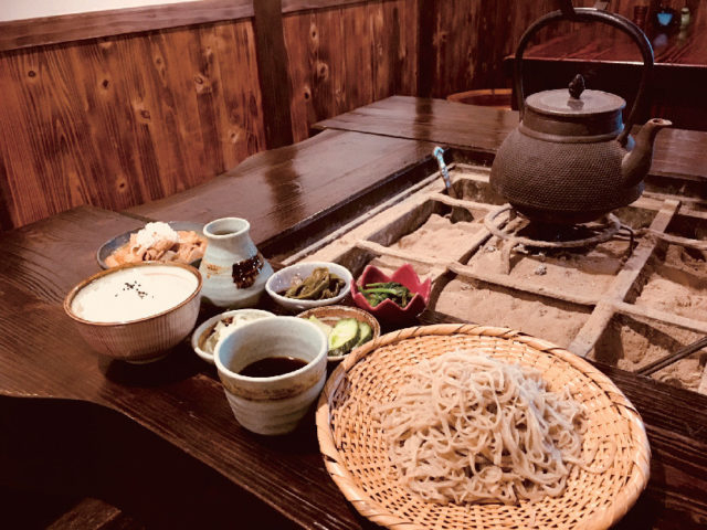 古民家のお蕎麦やさん 五月八日