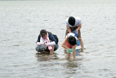 【津軽半島×ドライブ】特産品のシジミが有名な汽水湖「十三湖」