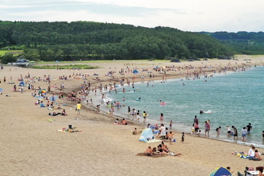 種差海岸モデルコース② 白浜海水浴場