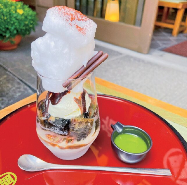 老舗旅館の洗練された空間「奈良屋 喫茶去」