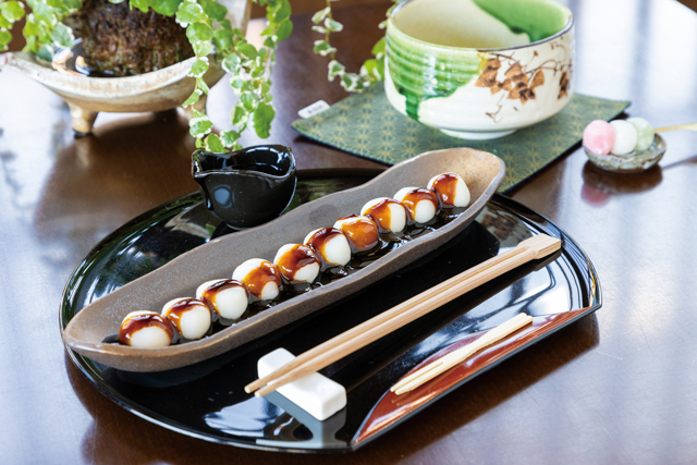 雰囲気◎の和カフェでSNS映えスイーツを「花水木 白川」