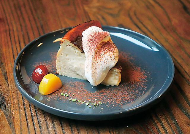 なめらか和栗バスクチーズケーキ