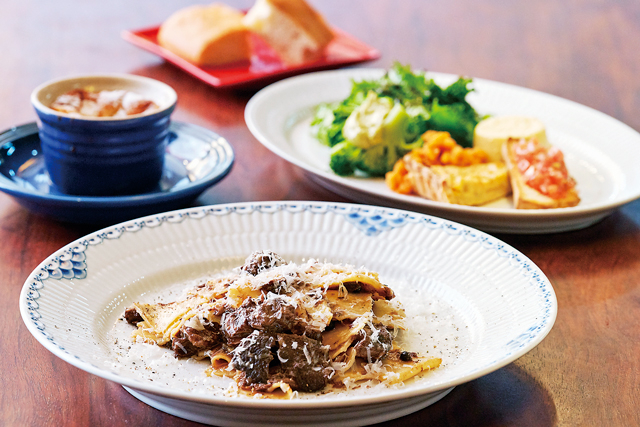 地元の食材で作る本格イタリアン「オステリア・ラ・フォルケッタ」