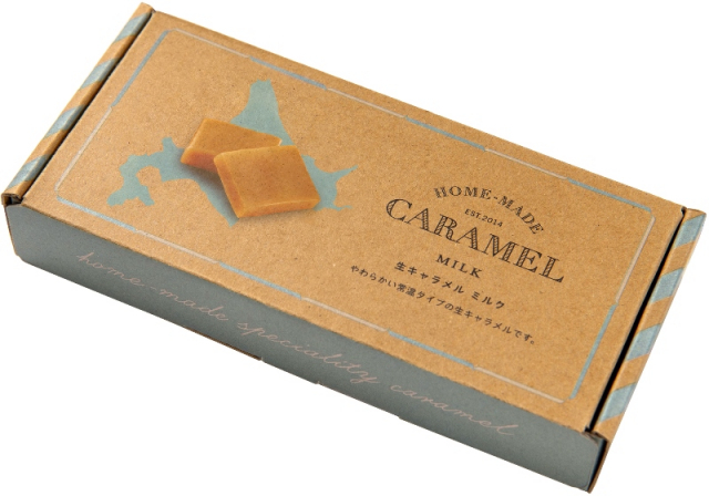 【北海道みやげ×新千歳空港限定店舗】キャラメルキッチンのホームメイドキャラメル<ミルク>